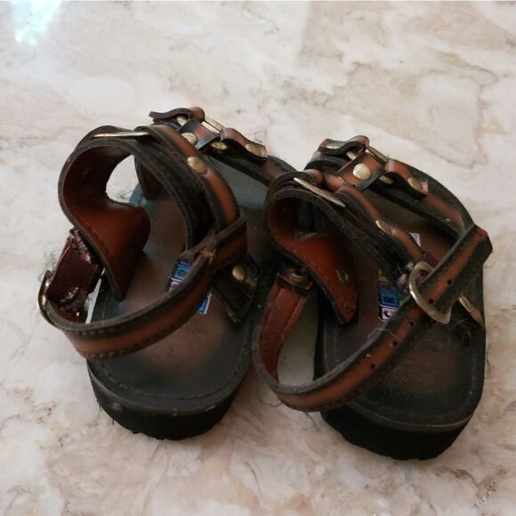 Leather Baby Sandals Unisex - Picture 5 of 6